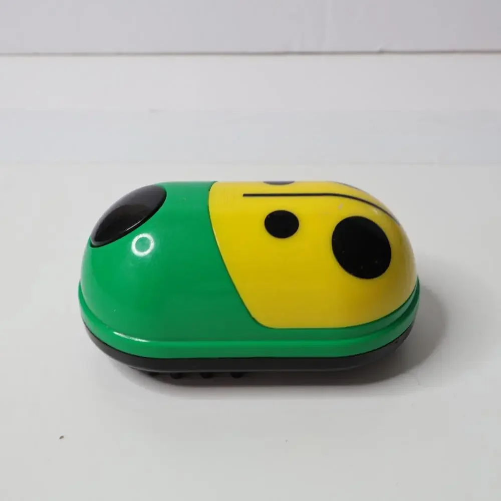 Homedics Lady Bug Massager‎ Portable Battery Yellow Green PM-8 Vintage